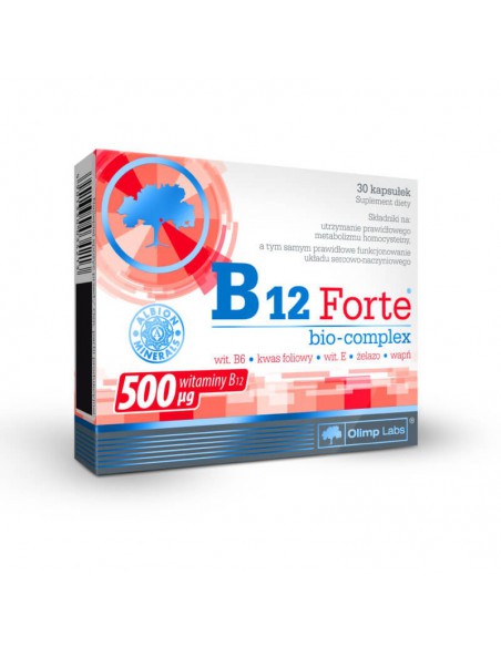 B12 Forte bio-complex 30 kaps. Olimp