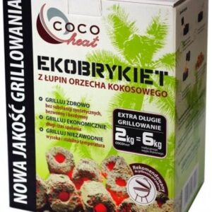 Ecobrykiet  z Łupin Orzecha Kokosowego 2kg