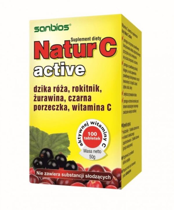 Natur. C active 100 tab. Sanbios