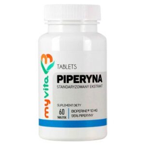 Piperyna 10 mg Bioperine 60 tabl. Mywita