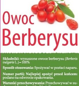 Berberys owoc Flos