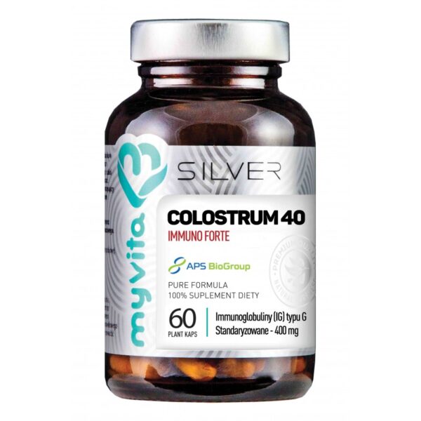 SILVER Colostrum Immuno 60 kap. MyWita
