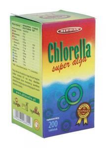 Chlorella. algi prasowane 200 tabletek