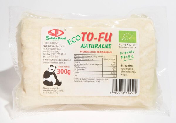 Tofu naturalne BIO 300g  Solida food